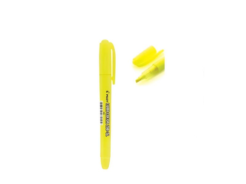 MARCA TEXTO PILOT AMARELA UND