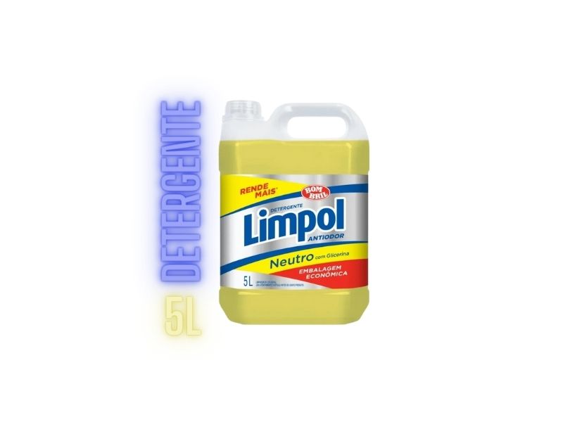 DETERGENTE LIQUIDO 5L NEUTRO LIMPOL