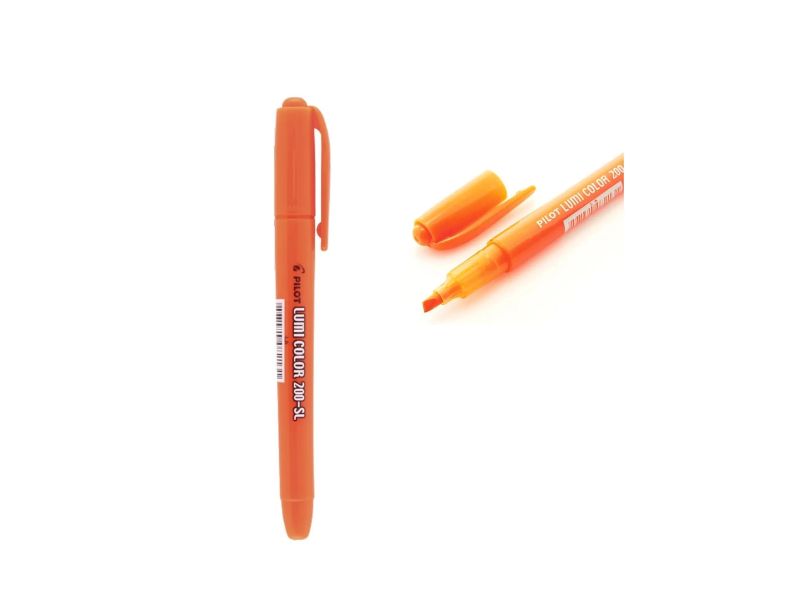 MARCA TEXTO PILOT LARANJA UND