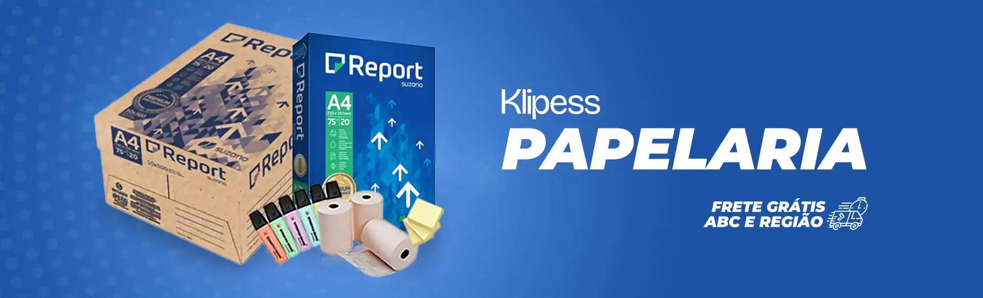 Papelaria Banners Klipess 2026