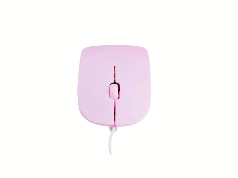MOUSE SURFACE ROSA COM FIO 1200DPI USB2.0 (60000136) MAXPRINT