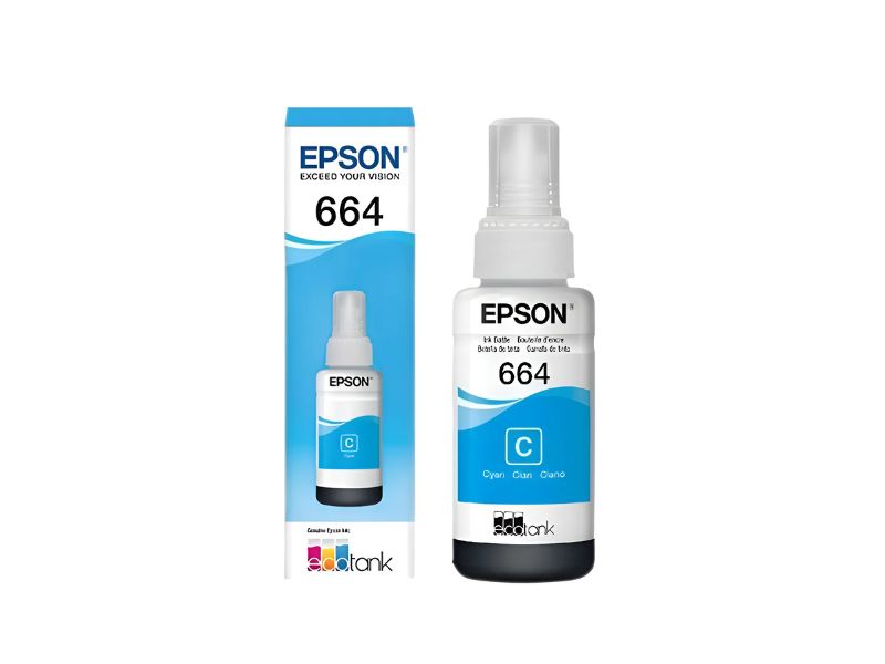 REFIL DE TINTA ECOTANK T664220 AZUL 70ML EPSON