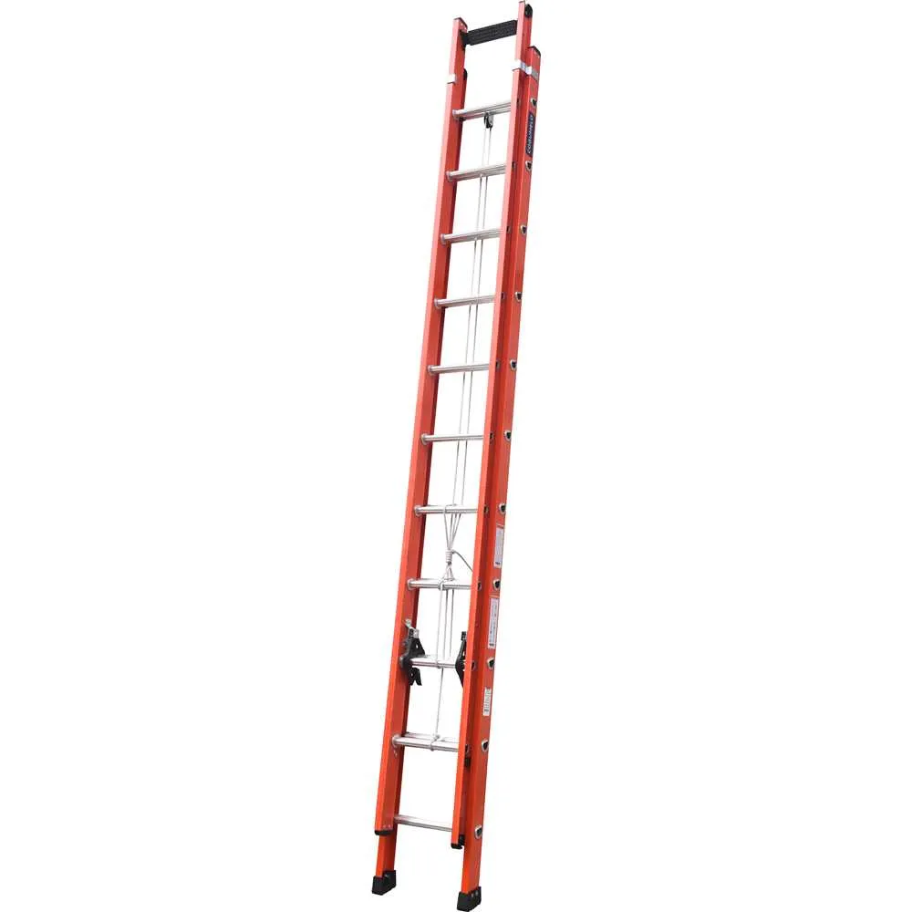 Escada extensível em fibra de vidro 6m para aluguel