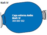 CAPA EXTERNA PARA MARK IV ADULTO  -  (FIGURA N.11)