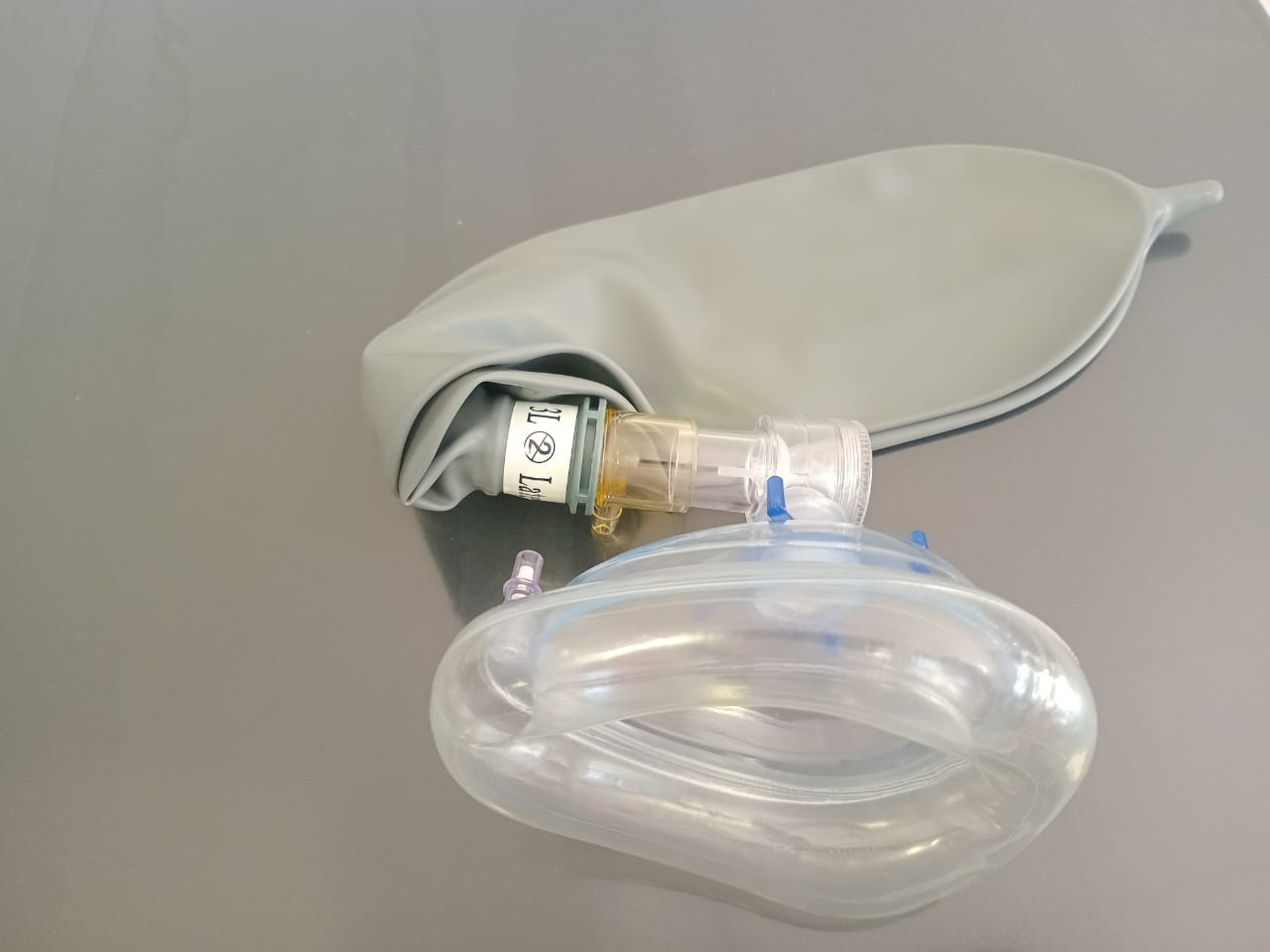 CONJ. P/ ANESTESIA ADULTO BALÃO 3,0 L - BARAKA -  UNITEC