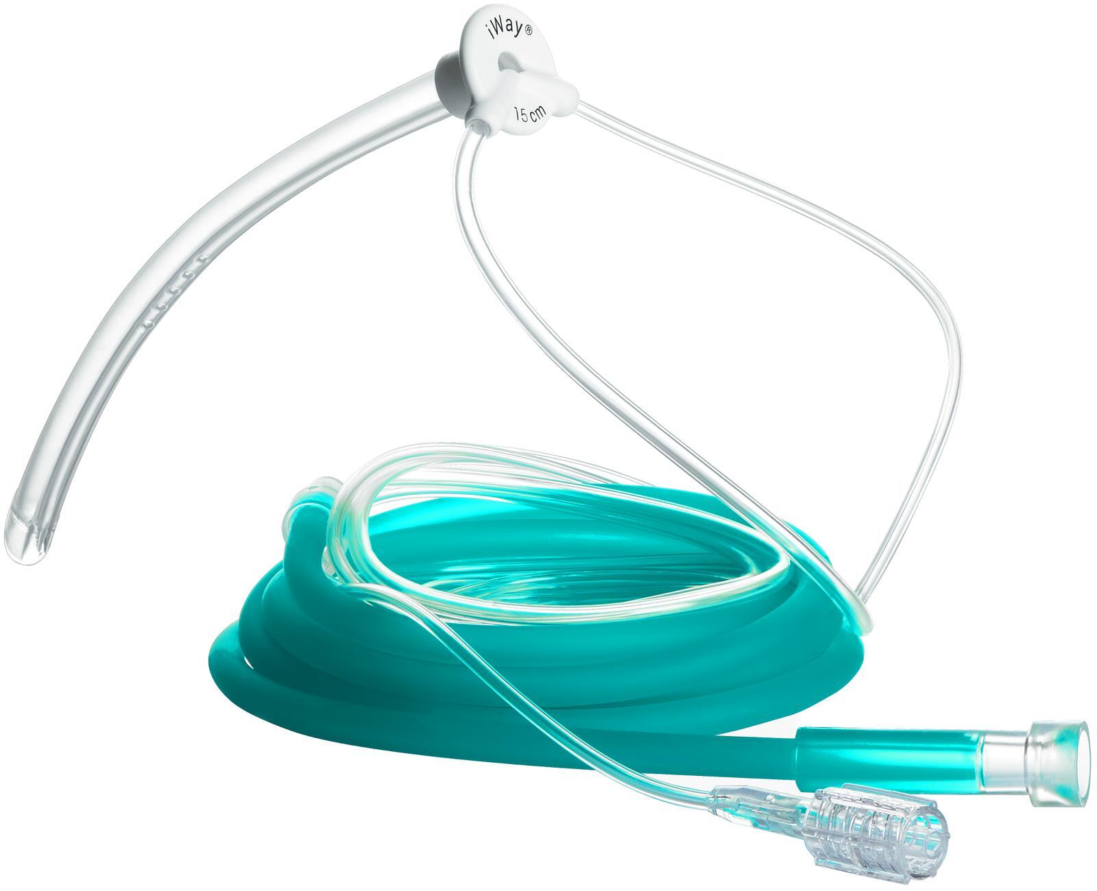 SONDA NASOFARINGEA COM CATETER OXIGENIO E CAPNOGRAFIA 13 CM