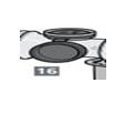 TAMPA LIMITADORA DE PRESSÃO 40CMH2O  PARA MARK IV BABY - (FIGURA N.16)