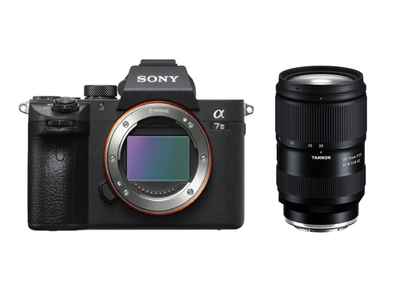 Aluguel de Kit Profissional Sony em São Paulo Kit Sony Alpha 7iii com Lente 28-70mm para aluguel em Sã Paulo | Alugueira