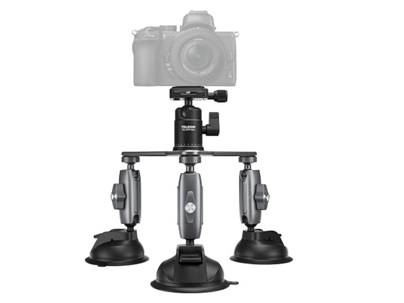 Ventosa Tripla Para Câmeras Gopro Ventosa Tripla Para Câmeras Gopro