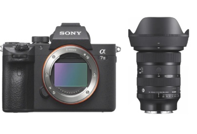Kit Sony Full Frame Pro - Câmera Sony Alpha A7 III Mirrorless Full Frame + Lente Sigma 24-70mm f/2.8 DG DN II Art para Sony E