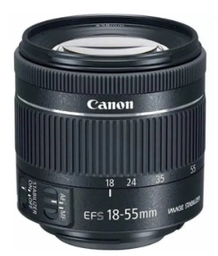 Lente Canon EF-S 18-55mm F3.5-5.6 Lente Canon EF-S 18-55mm F3.5-5.6