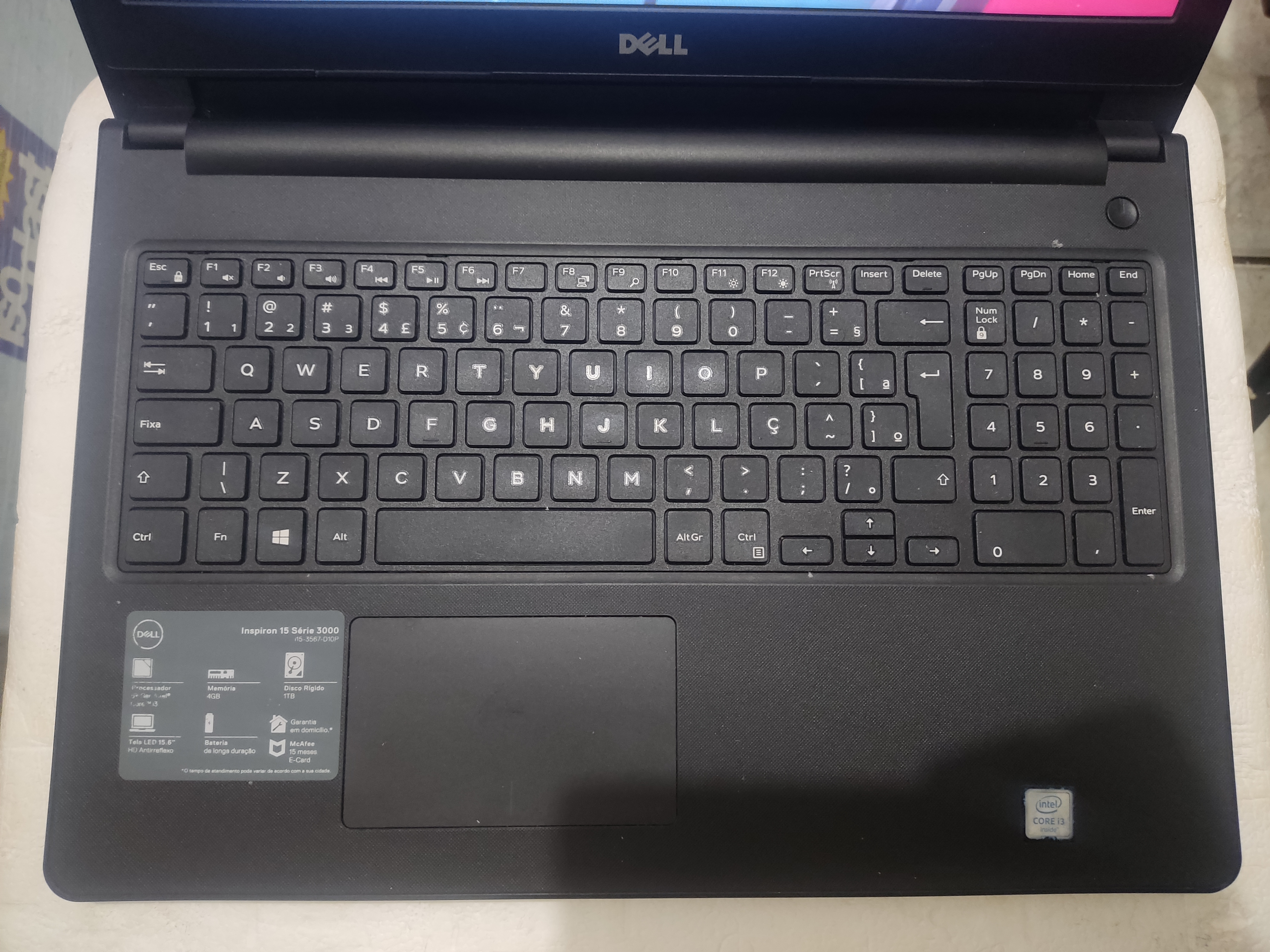 DELL INSPIRON -i3 6°Geração