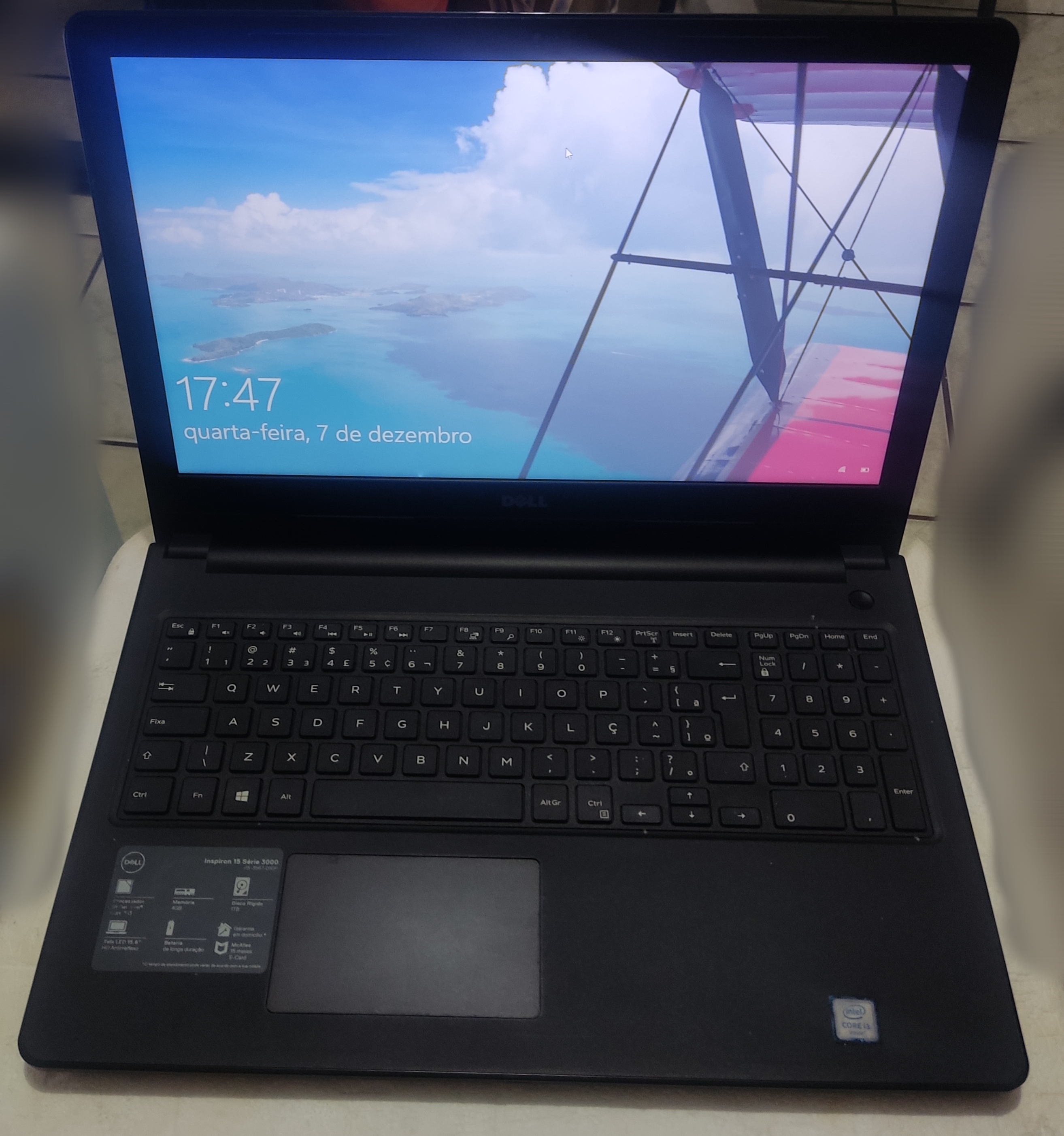 DELL INSPIRON -i3 6°Geração