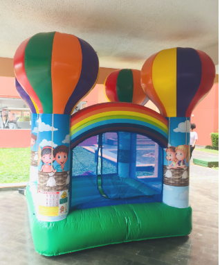 Kit Piscina de bolinhas e Pula Pula inflável