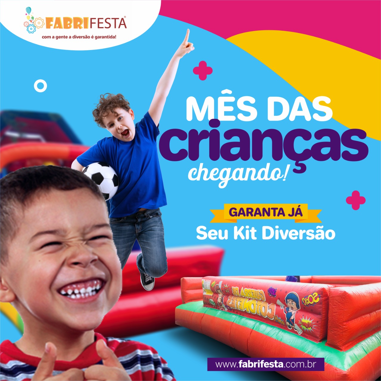 Mês das Crianças 2026