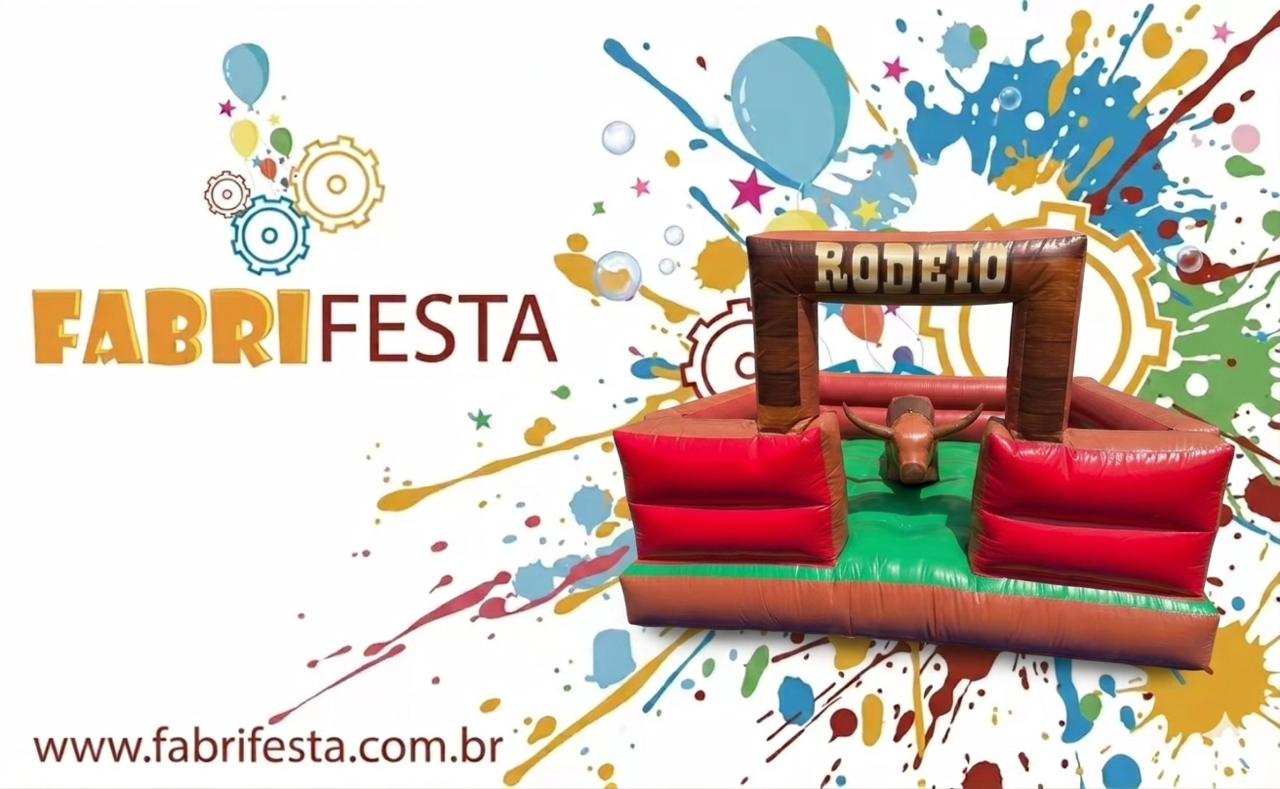Pula-pula inflável Rodeio kids